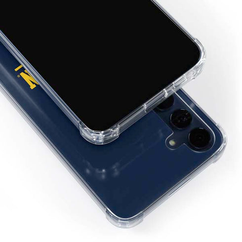 University of Michigan Ann Arbor Est 1817 Galaxy A35 5G Clear Case